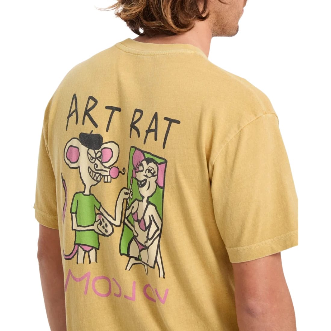 Volcom Ozzy 2 T-Shirt - Mustard - Mens Graphic T-Shirt by Volcom