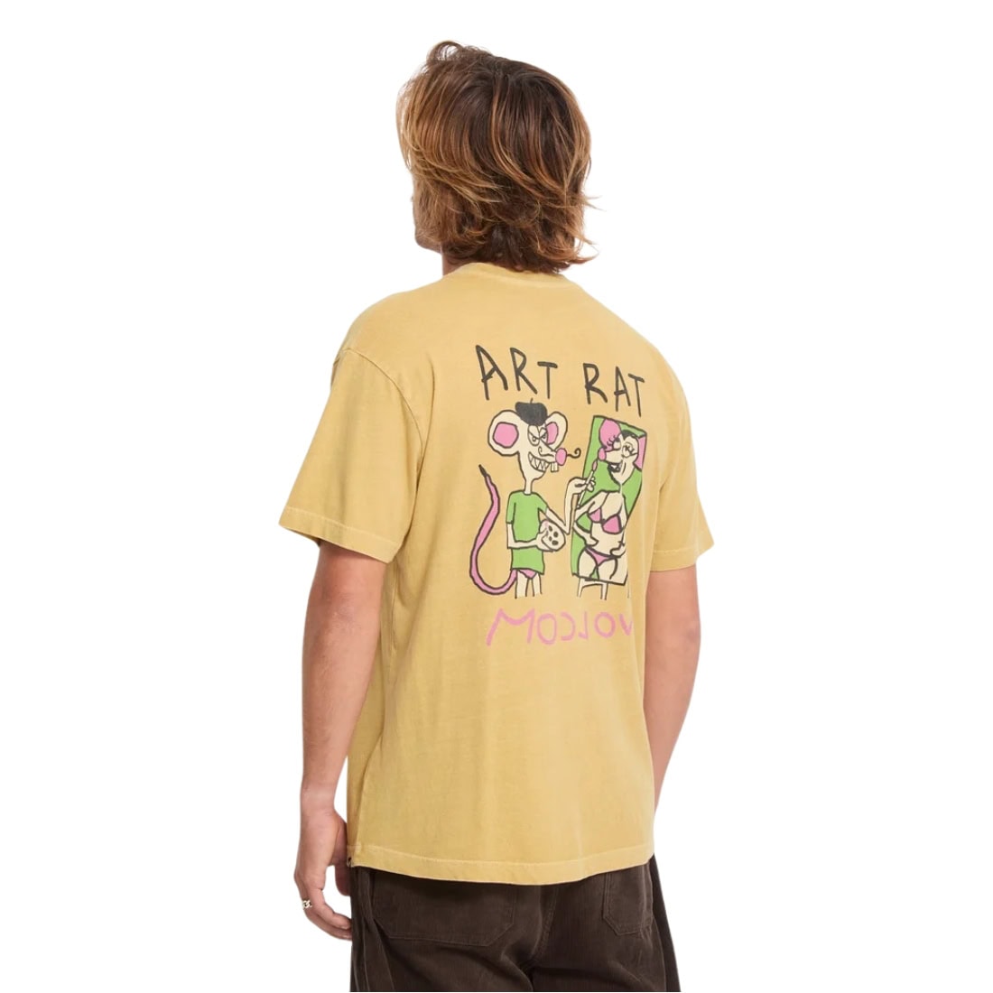 Volcom Ozzy 2 T-Shirt - Mustard - Mens Graphic T-Shirt by Volcom