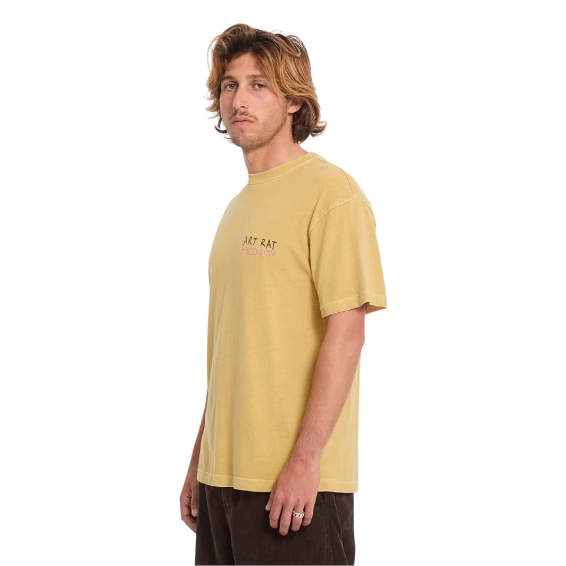 Volcom Ozzy 2 T-Shirt - Mustard - Mens Graphic T-Shirt by Volcom