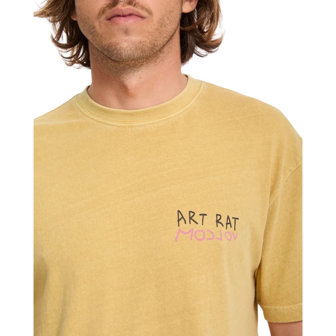 Volcom Ozzy 2 T-Shirt - Mustard - Mens Graphic T-Shirt by Volcom