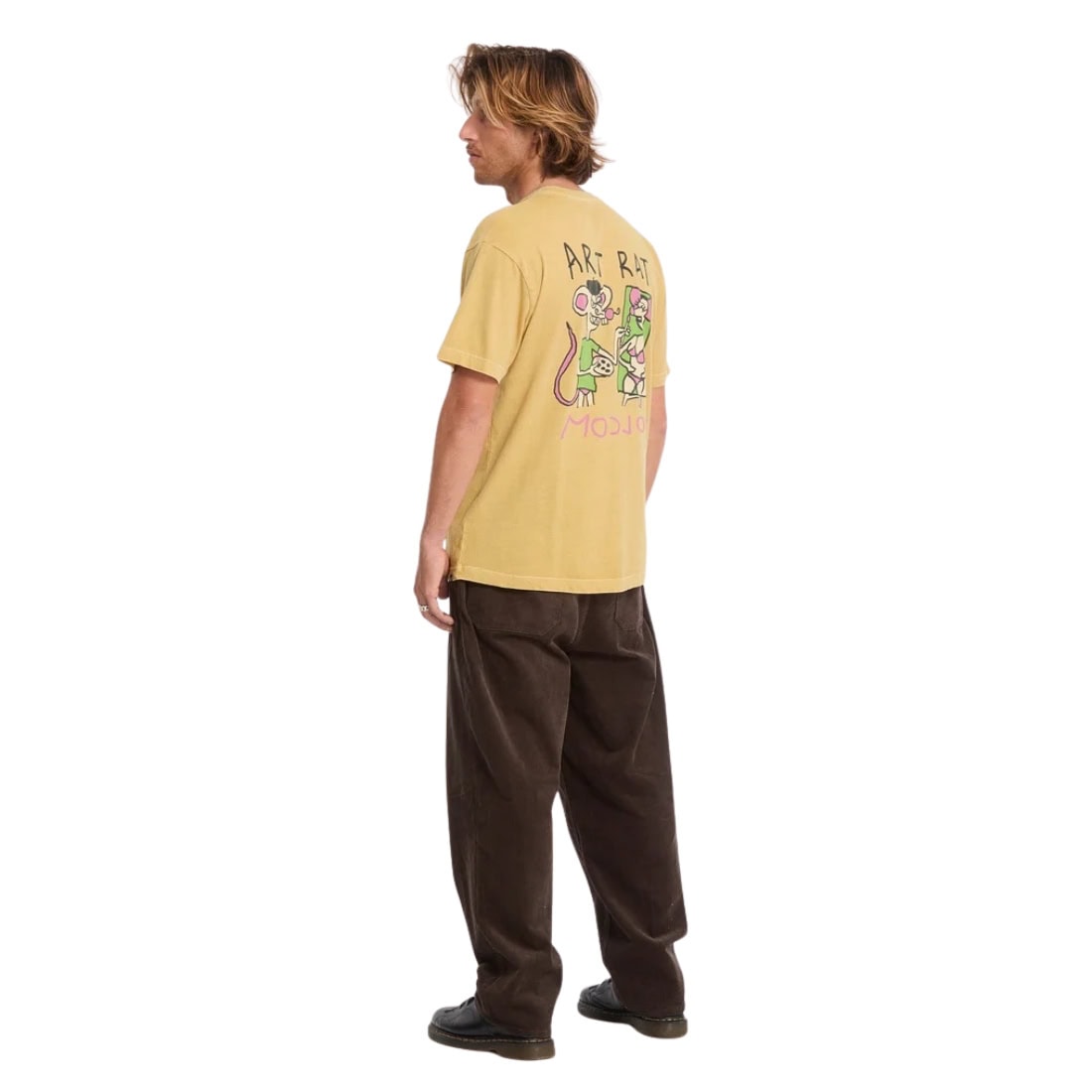 Volcom Ozzy 2 T-Shirt - Mustard - Mens Graphic T-Shirt by Volcom