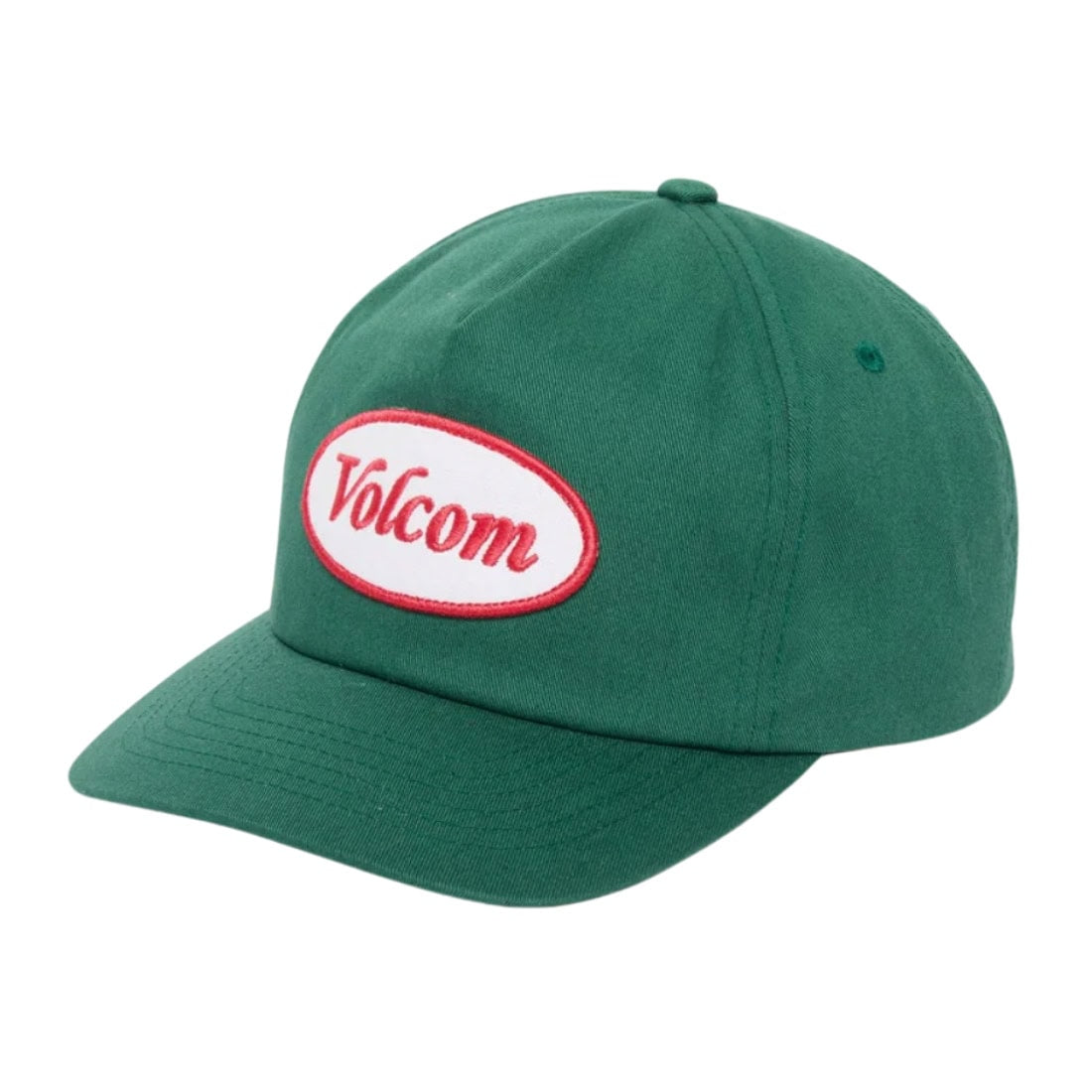 Volcom Petrolstone Adj Snapback Hat - Rifle Green - Snapback Cap by Volcom One Size
