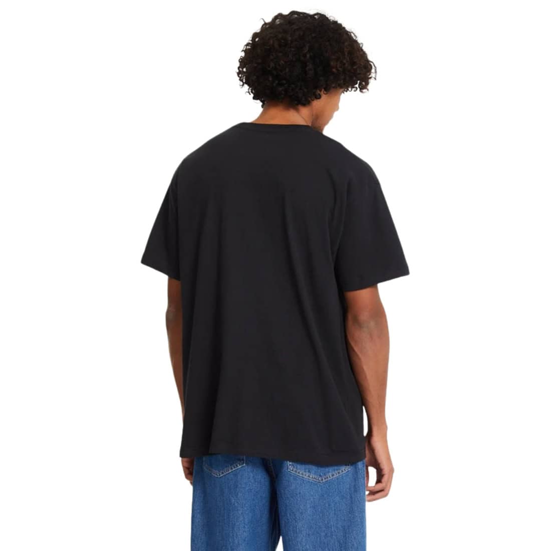Volcom Pistol Stone Loose T-Shirt - Black SP26 - Mens Plain T-Shirt by Volcom