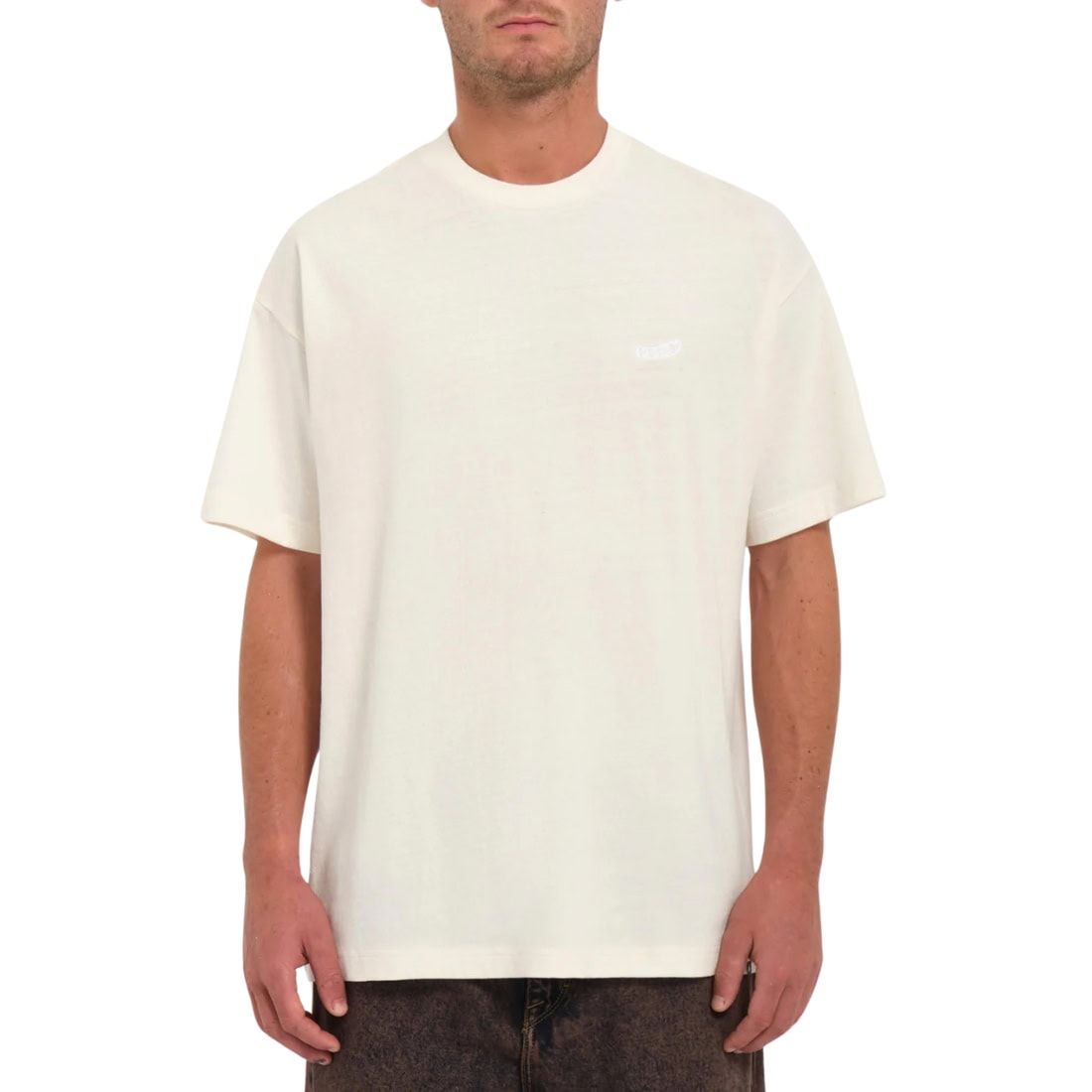 Volcom Pistol Stone Loose T-Shirt - Dirty White - Mens Skate Brand T-Shirt by Volcom