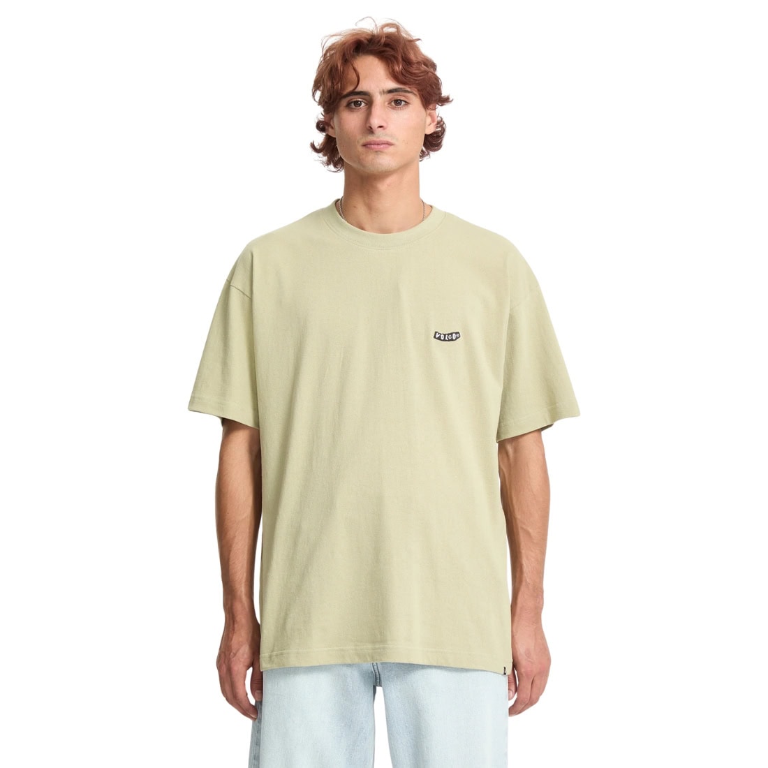 Volcom Pistol Stone Loose T-Shirt - Green Tea