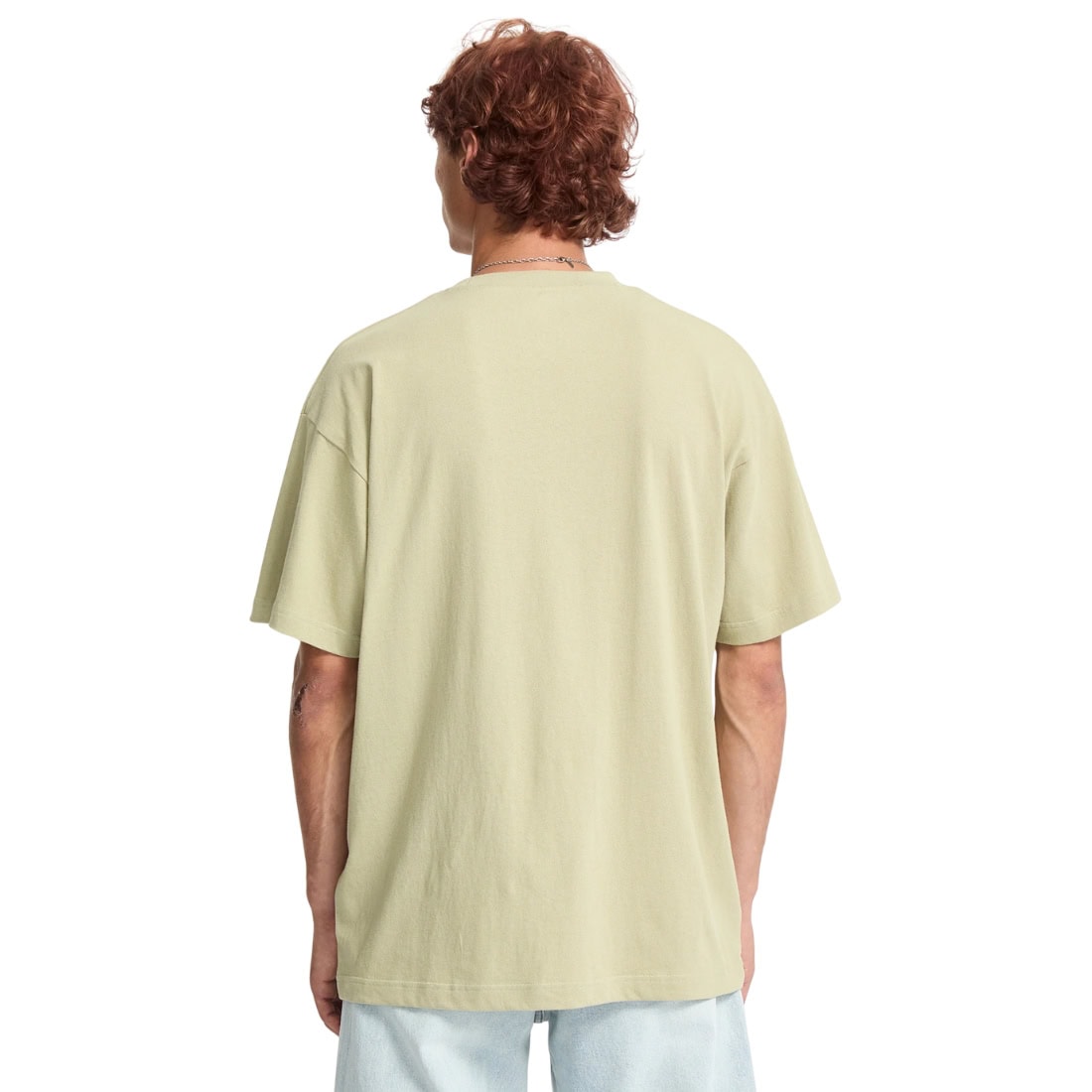Volcom Pistol Stone Loose T-Shirt - Green Tea - Mens Plain T-Shirt by Volcom