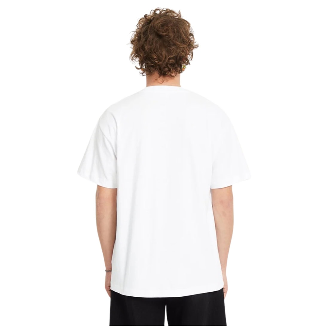 Volcom Pistol Stone Loose T-Shirt - White - Mens Plain T-Shirt by Volcom