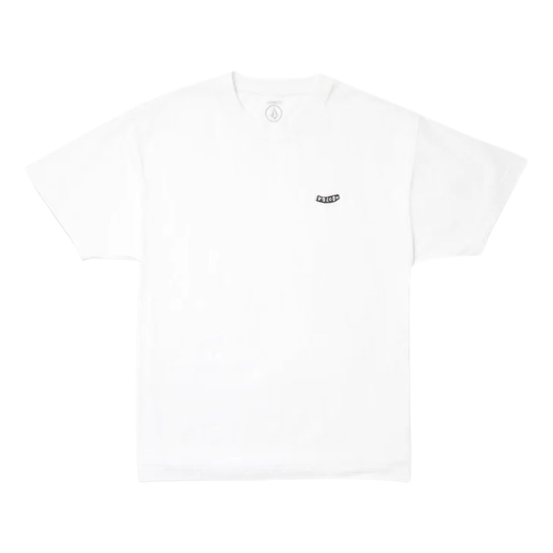 Volcom Pistol Stone Loose T-Shirt - White - Mens Plain T-Shirt by Volcom