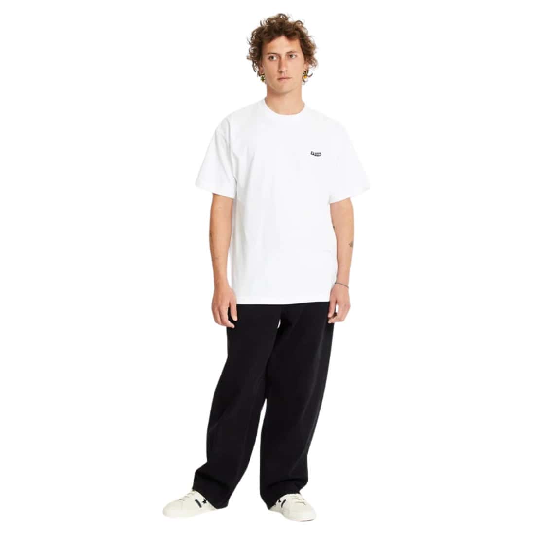 Volcom Pistol Stone Loose T-Shirt - White SP26 - Mens Plain T-Shirt by Volcom