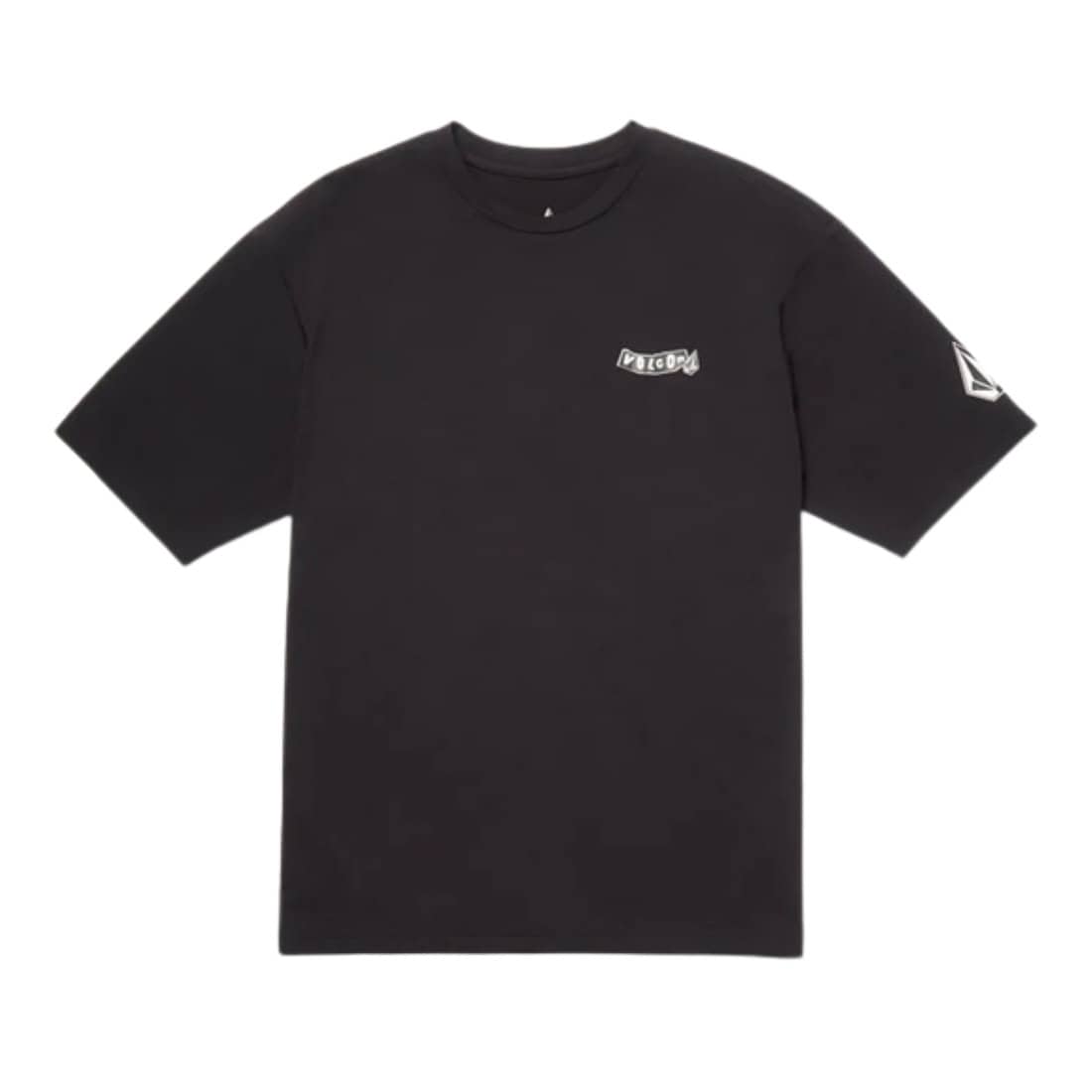 Volcom Pistol Surf Thrashguard Rash Vest - Black - Mens UV Rash Vest by Volcom