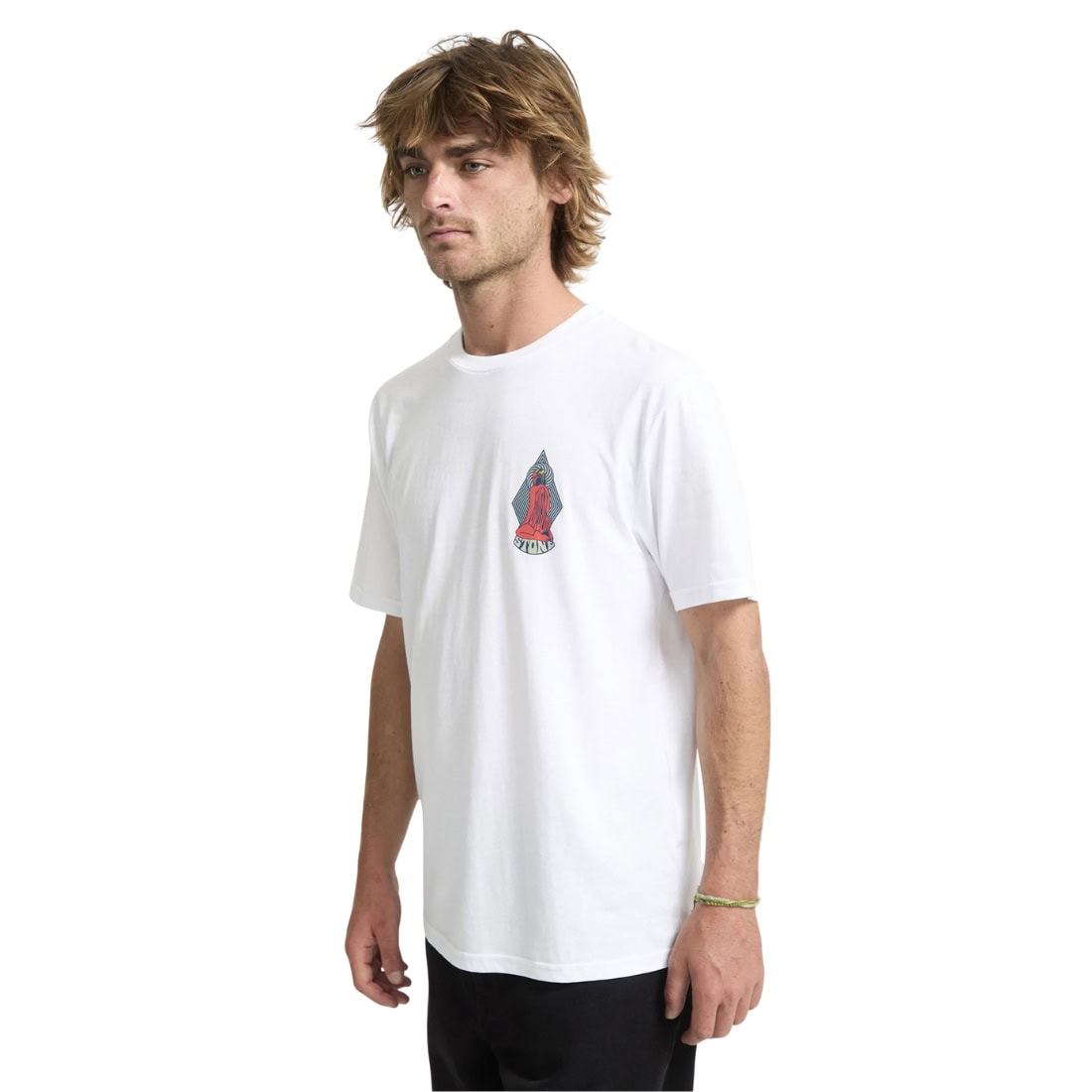 Volcom Psychback T-Shirt - White - Mens Graphic T-Shirt by Volcom