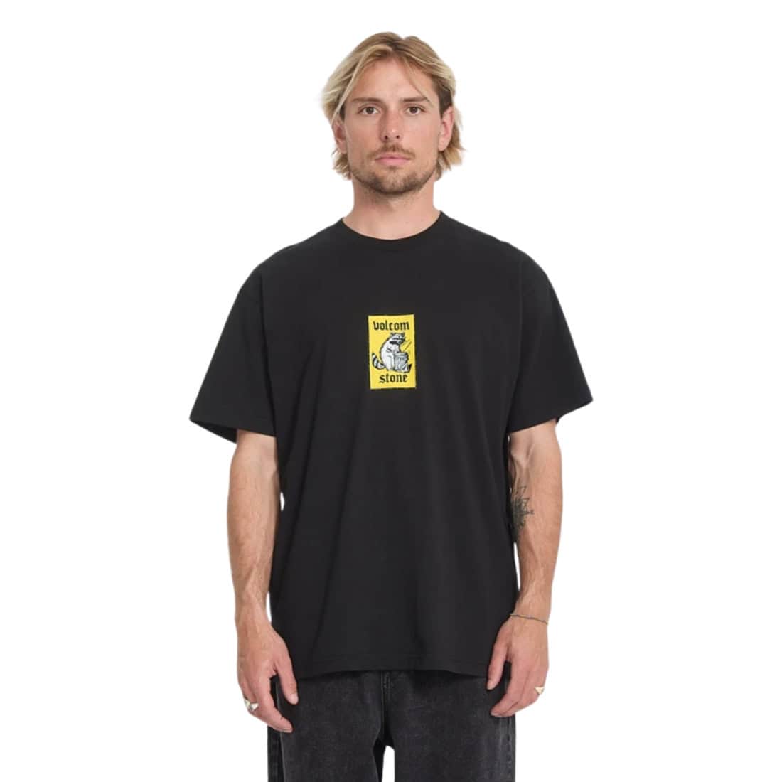 Volcom Rockout T-Shirt - Black - Mens Graphic T-Shirt by Volcom