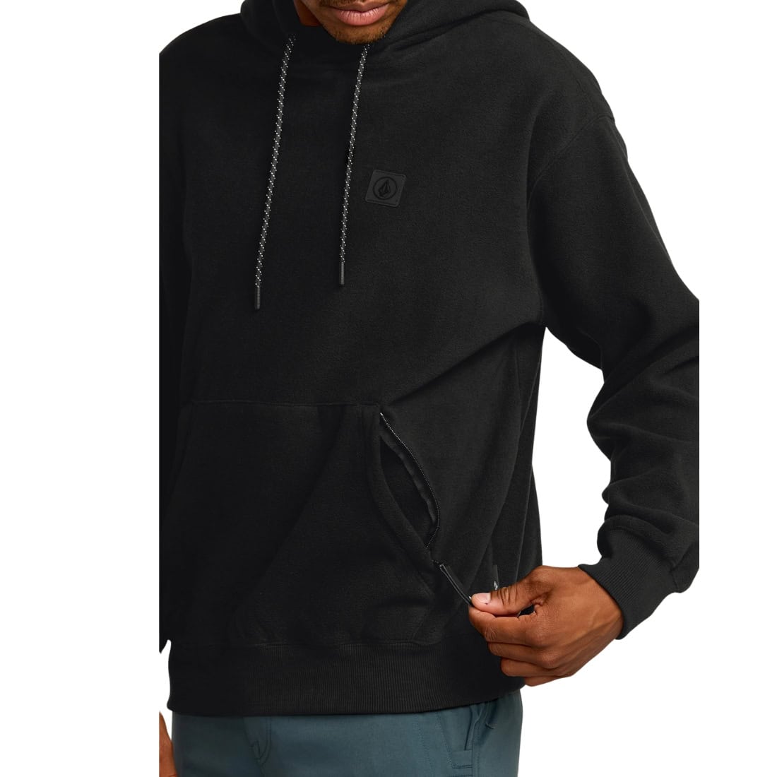 Volcom Second Trip Pullover Hoodie - Black - Mens Pullover Hoodie by Volcom
