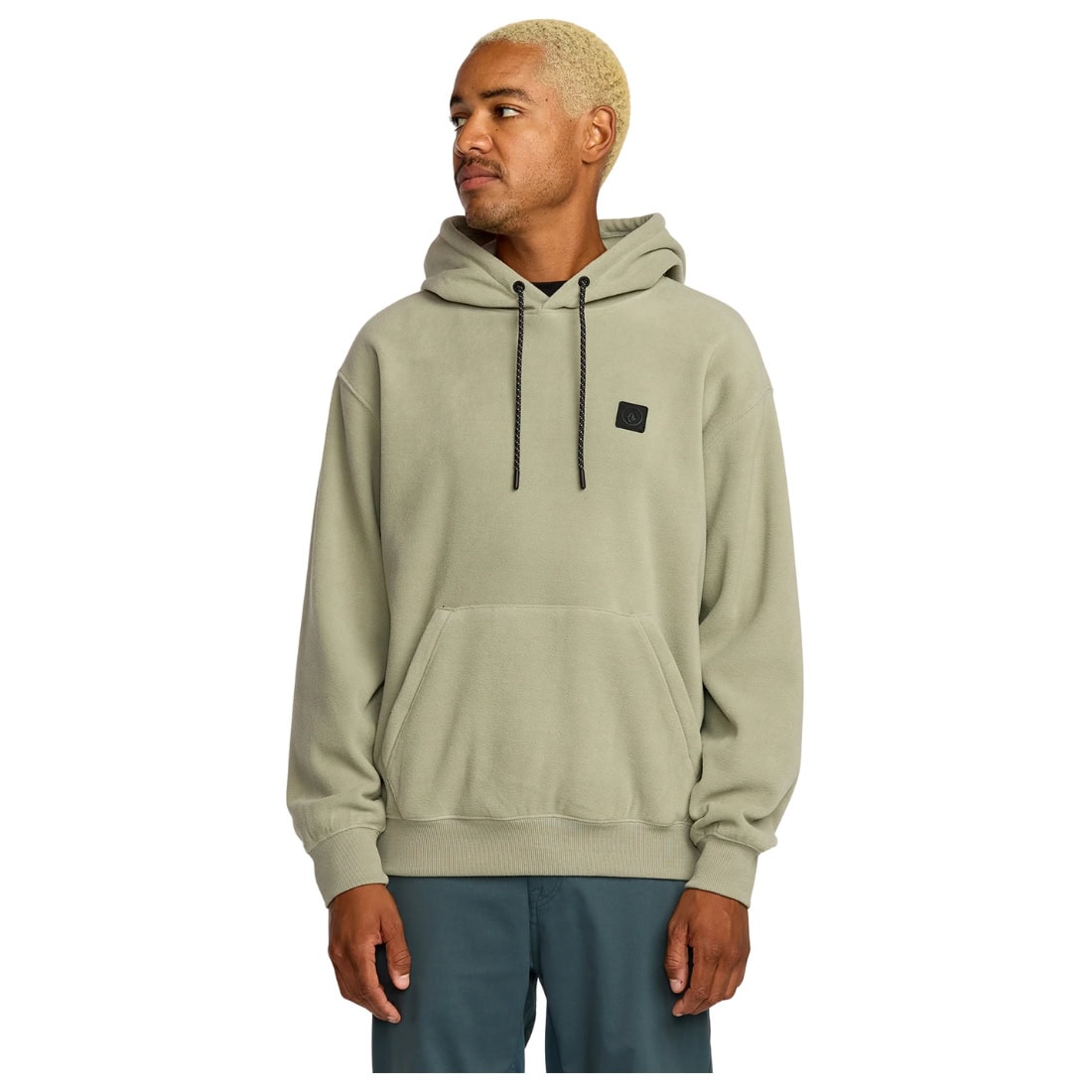 Volcom Second Trip Pullover Hoodie - Green Tea - Mens Pullover Hoodie by Volcom