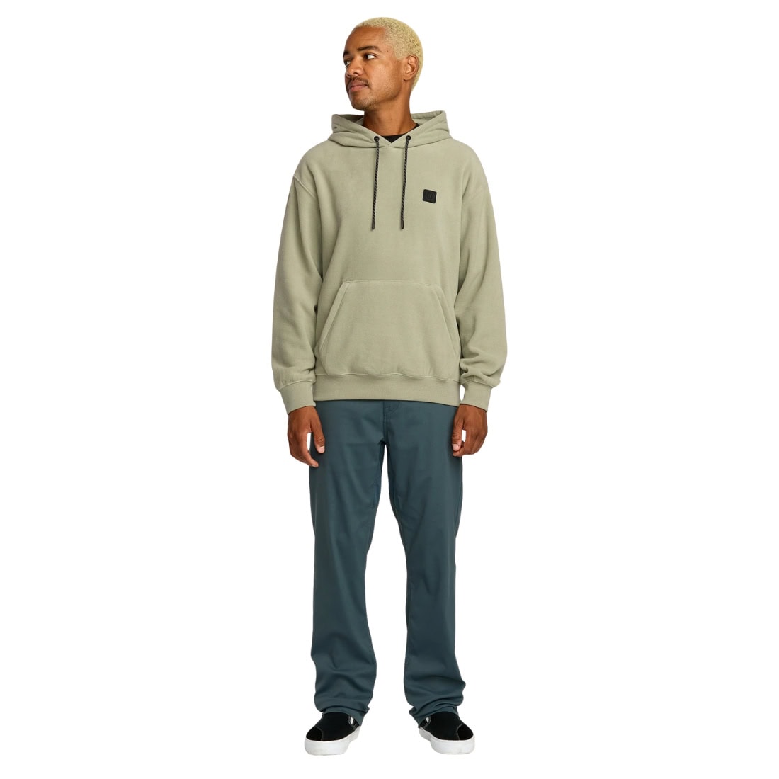 Volcom Second Trip Pullover Hoodie - Green Tea - Mens Pullover Hoodie by Volcom