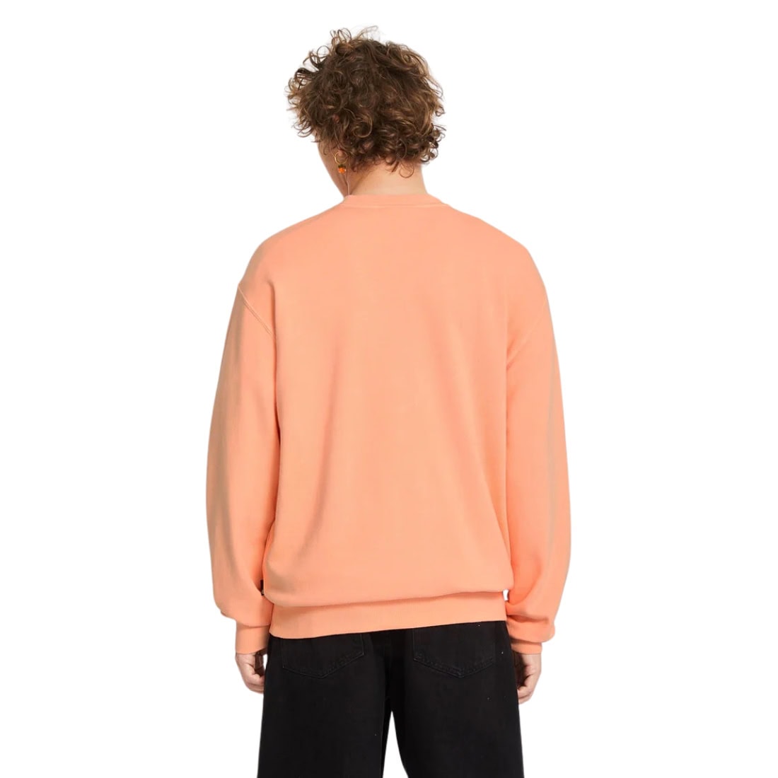 Volcom Single Stone Crew - Pale Peach - Mens Crew Neck Sweatshirt by Volcom