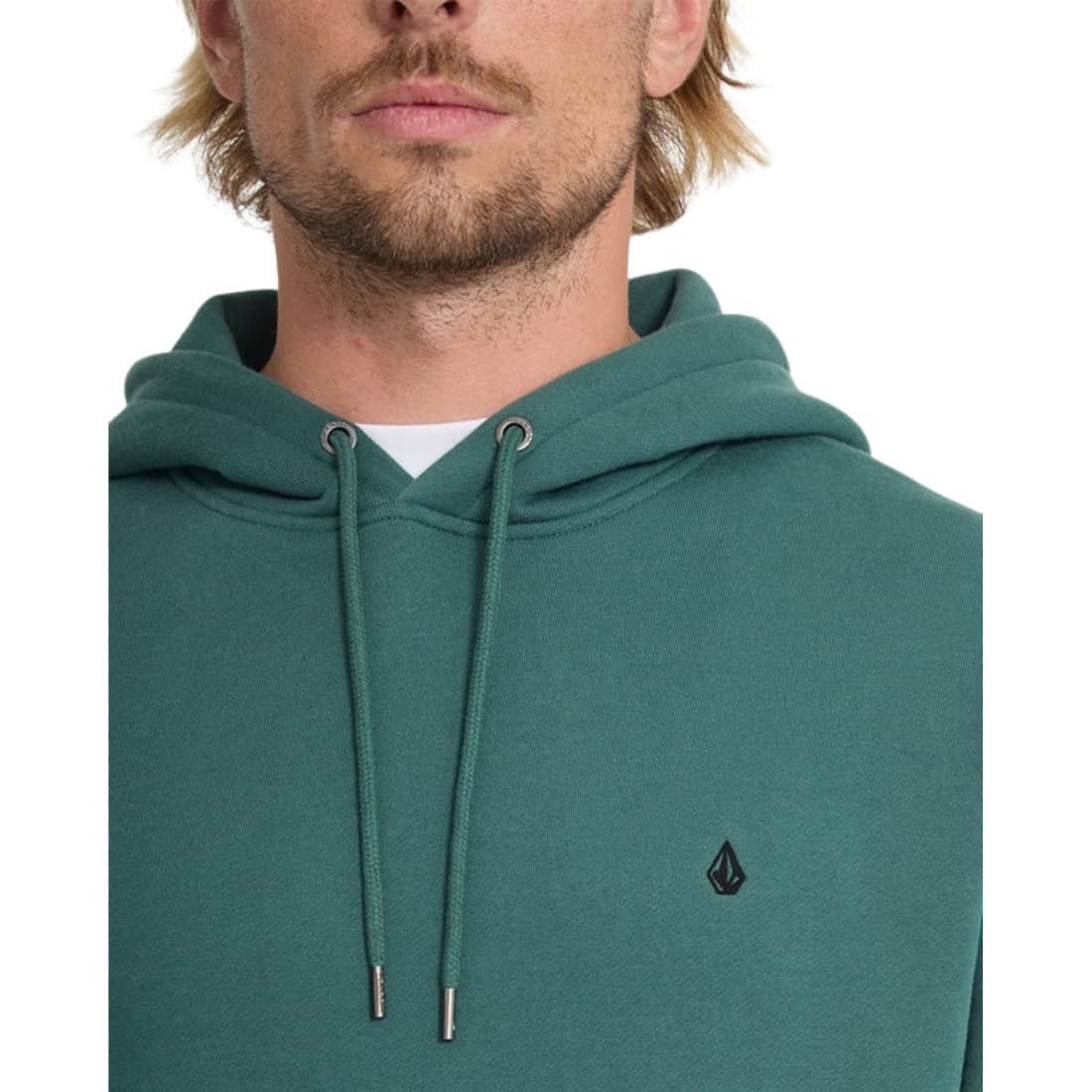Volcom Single Stone Hoodie - Rifle Green - Mens Pullover Hoodie by Volcom
