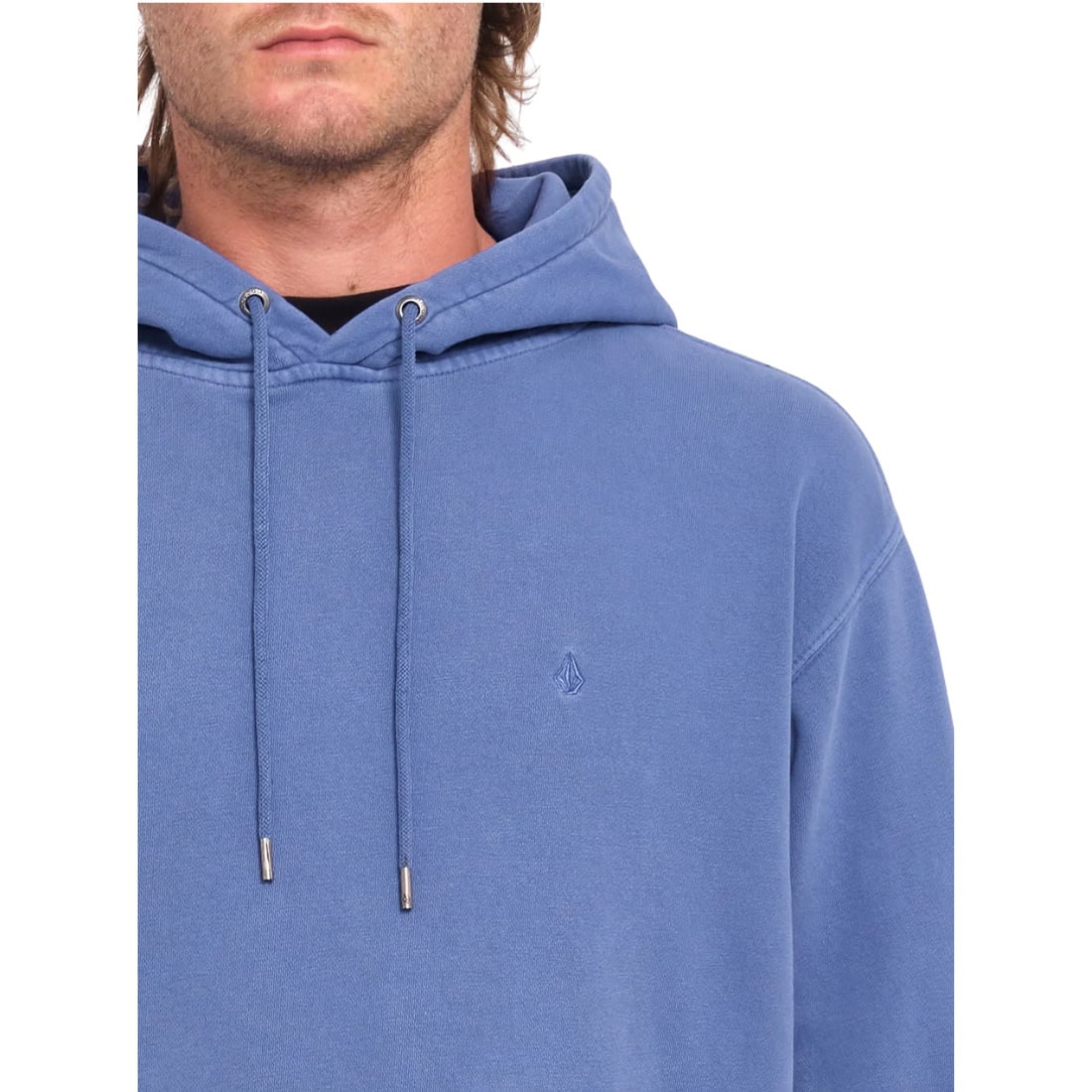 Volcom Single Stone Pullover Hood - Ballpoint Blue - Mens Pullover Hoodie by Volcom