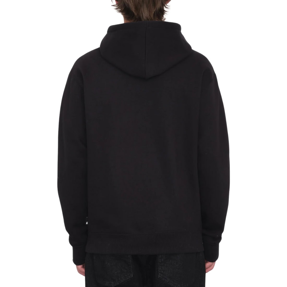 Volcom Single Stone Pullover Hood - Black FA24 - Mens Pullover Hoodie by Volcom