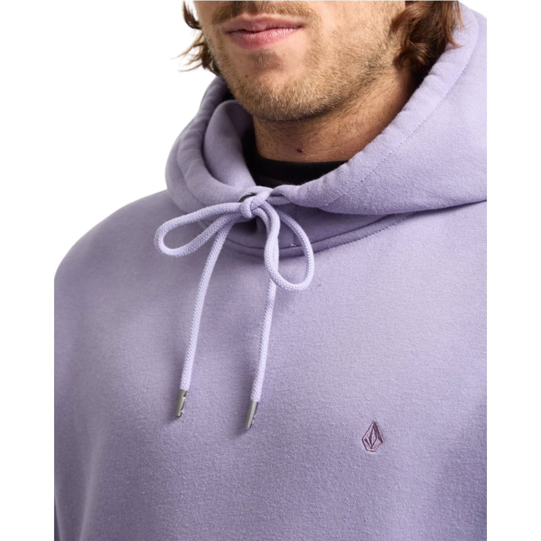 Volcom Single Stone PW Pullover Hoodie - Purple Ash - Mens Pullover Hoodie by Volcom