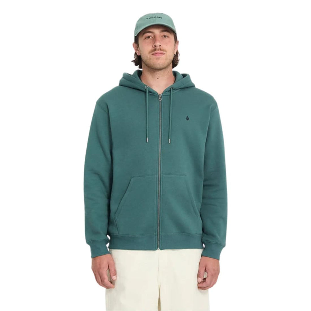 Single Stone Zip Up Hoodie Rifle