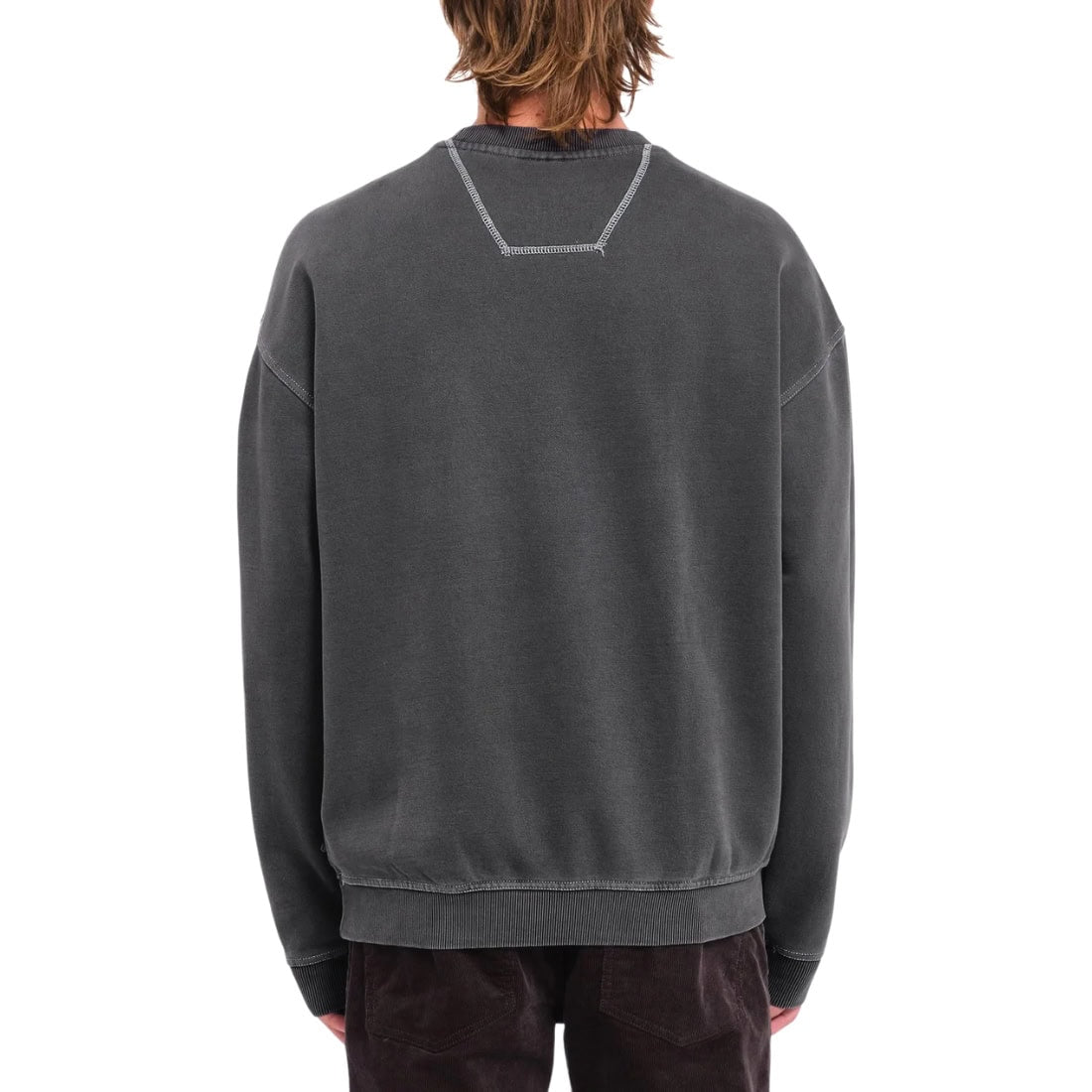 Volcom Skate Vitals Remy Crewneck Sweatshirt - Asphalt Black - Mens Crew Neck Sweatshirt by Volcom