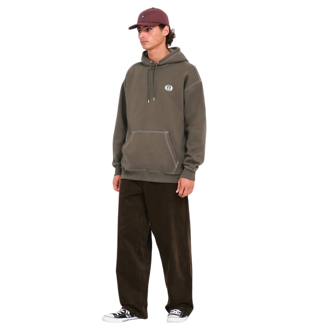 Volcom Skate Vitals Remy S Pullover Hoodie - Wren - Mens Knitwear by Volcom