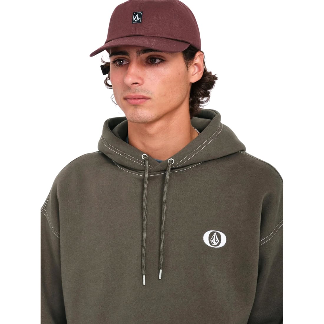 Volcom Skate Vitals Remy S Pullover Hoodie - Wren - Mens Knitwear by Volcom