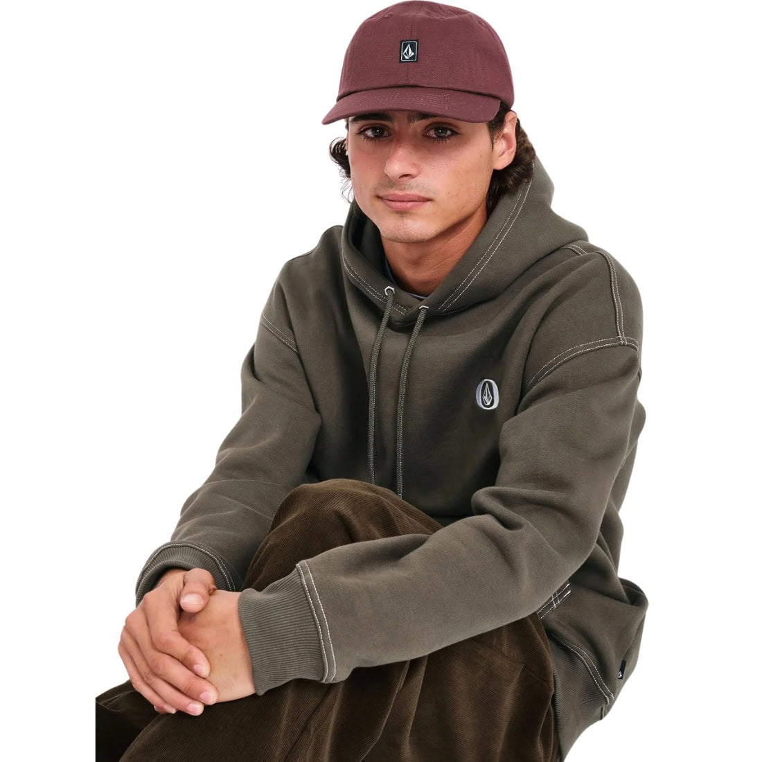 Volcom Skate Vitals Remy S Pullover Hoodie - Wren - Mens Knitwear by Volcom