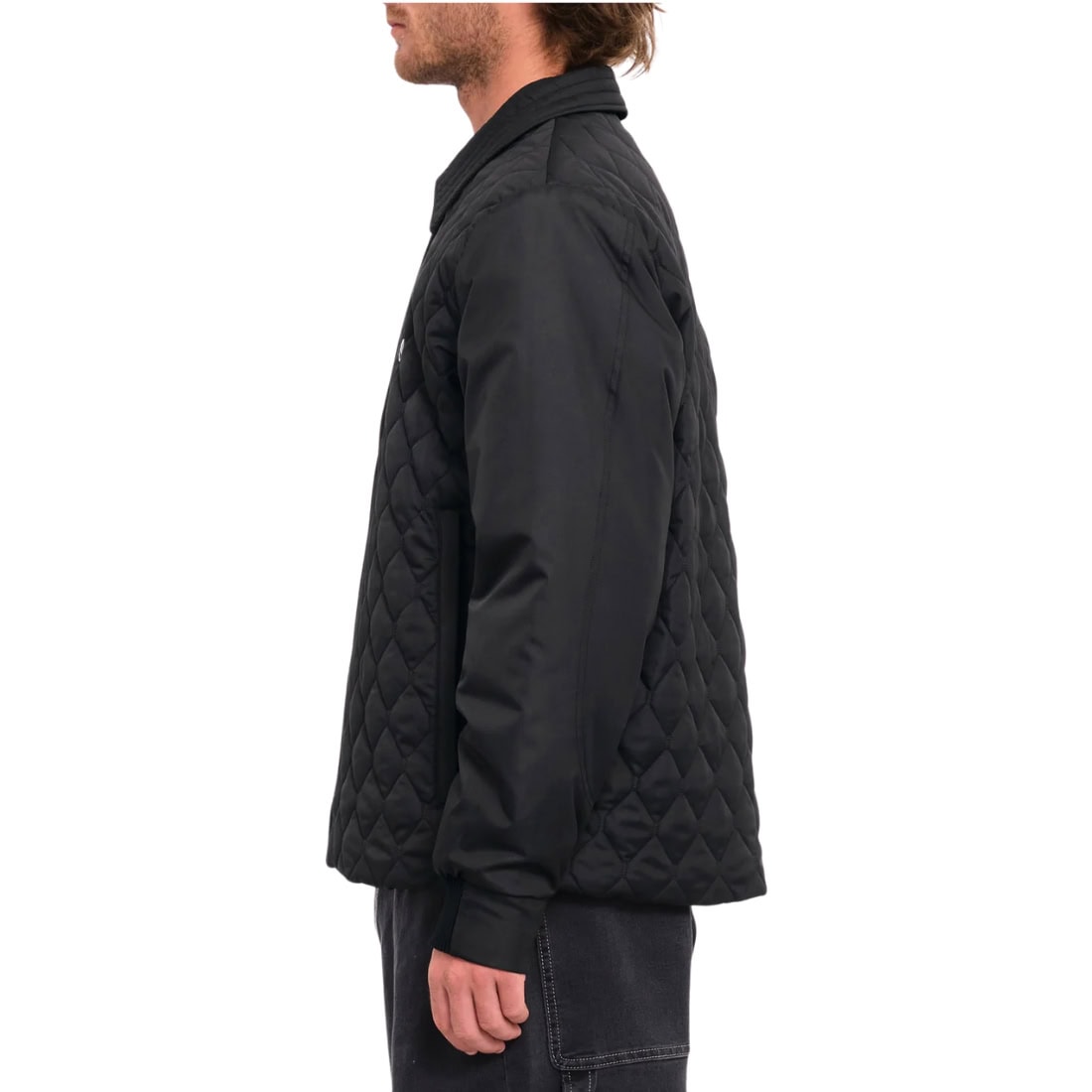 Volcom Skate Vitals Remy S Quilted Jacket - Black - Mens Casual Jacket by Volcom