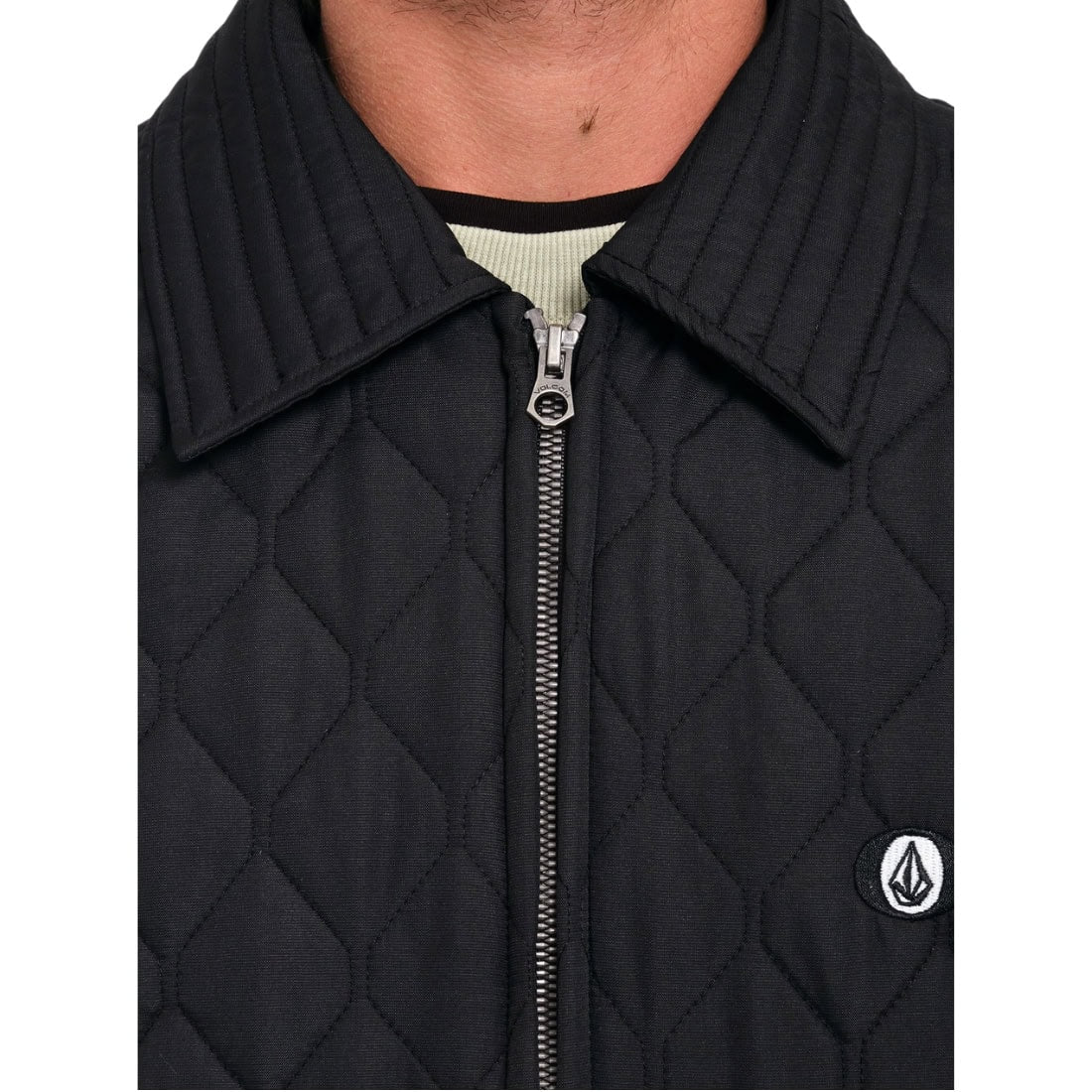 Volcom Skate Vitals Remy S Quilted Jacket - Black - Mens Casual Jacket by Volcom