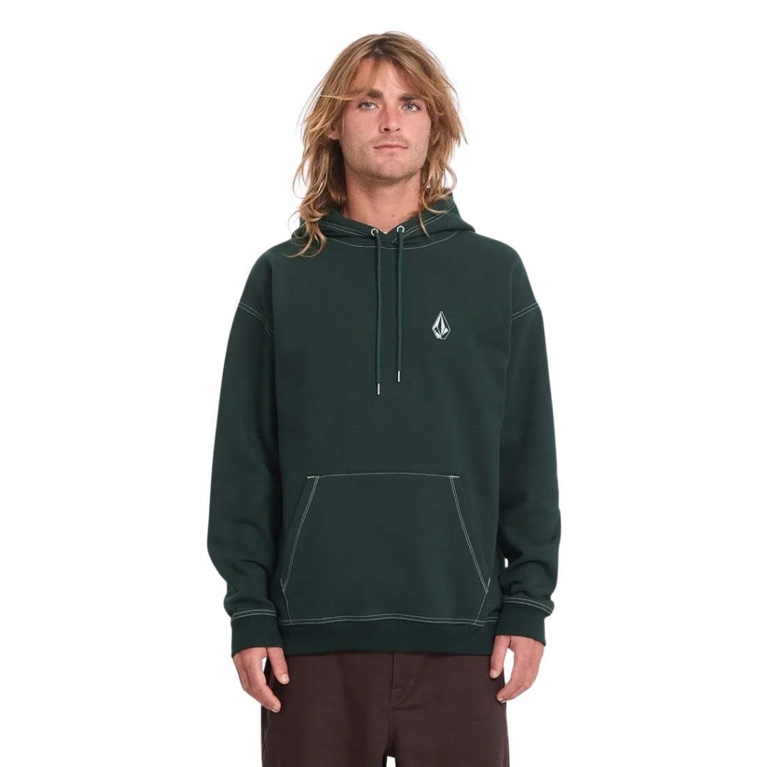 Volcom Skidder Pullover Hood - Scarab - Mens Pullover Hoodie by Volcom