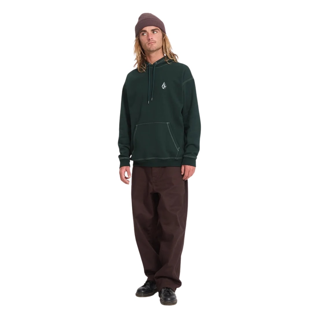 Volcom Skidder Pullover Hood - Scarab - Mens Pullover Hoodie by Volcom