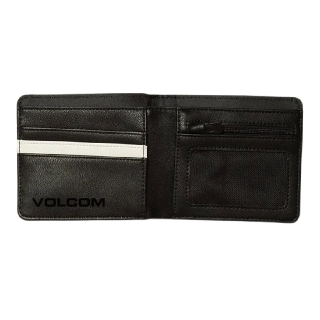 Volcom Slim Stone Wallet L - Black - Mens Wallet by Volcom