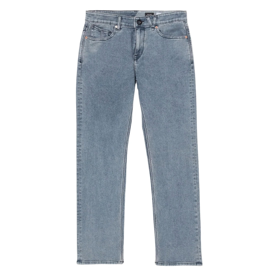 Volcom Solver Denim Jeans - Ash - Mens Regular/Straight Denim Jeans by Volcom
