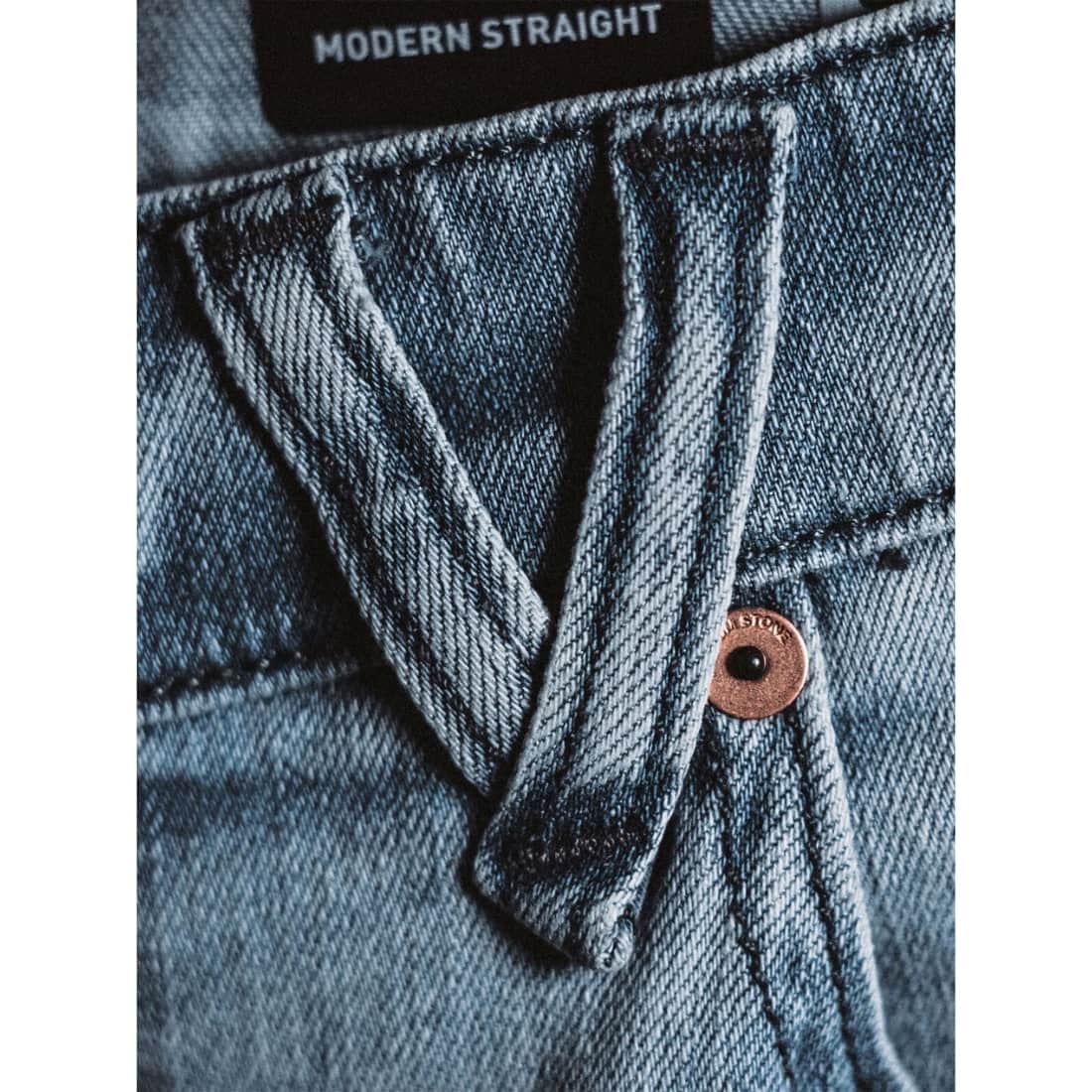 Volcom Solver Denim - Powder Blue - Mens Regular/Straight Denim Jeans by Volcom