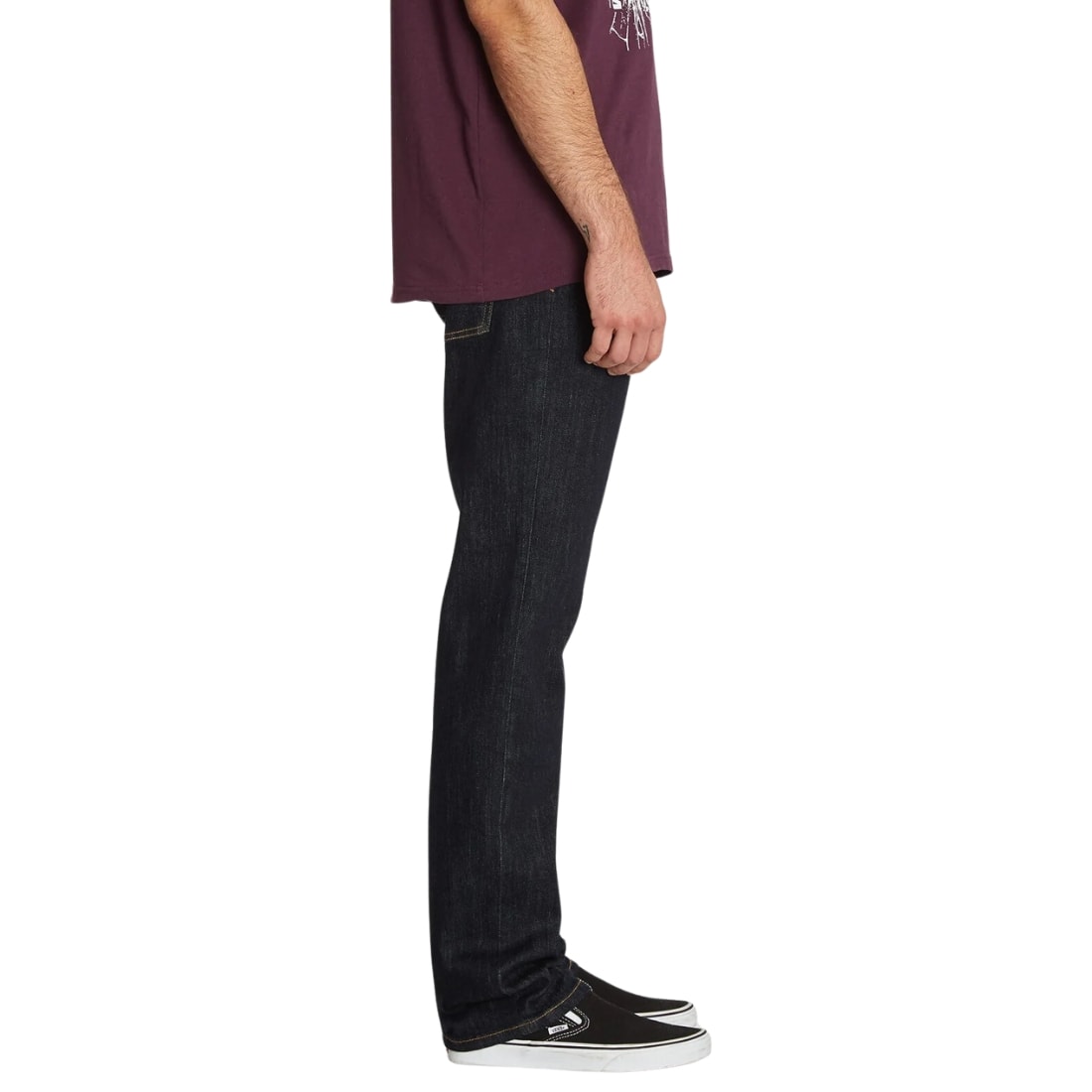 Volcom Solver Denim - Rinse - Mens Regular/Straight Denim Jeans by Volcom