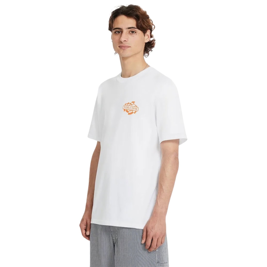 Volcom Startlog T-Shirt - White - Mens Graphic T-Shirt by Volcom