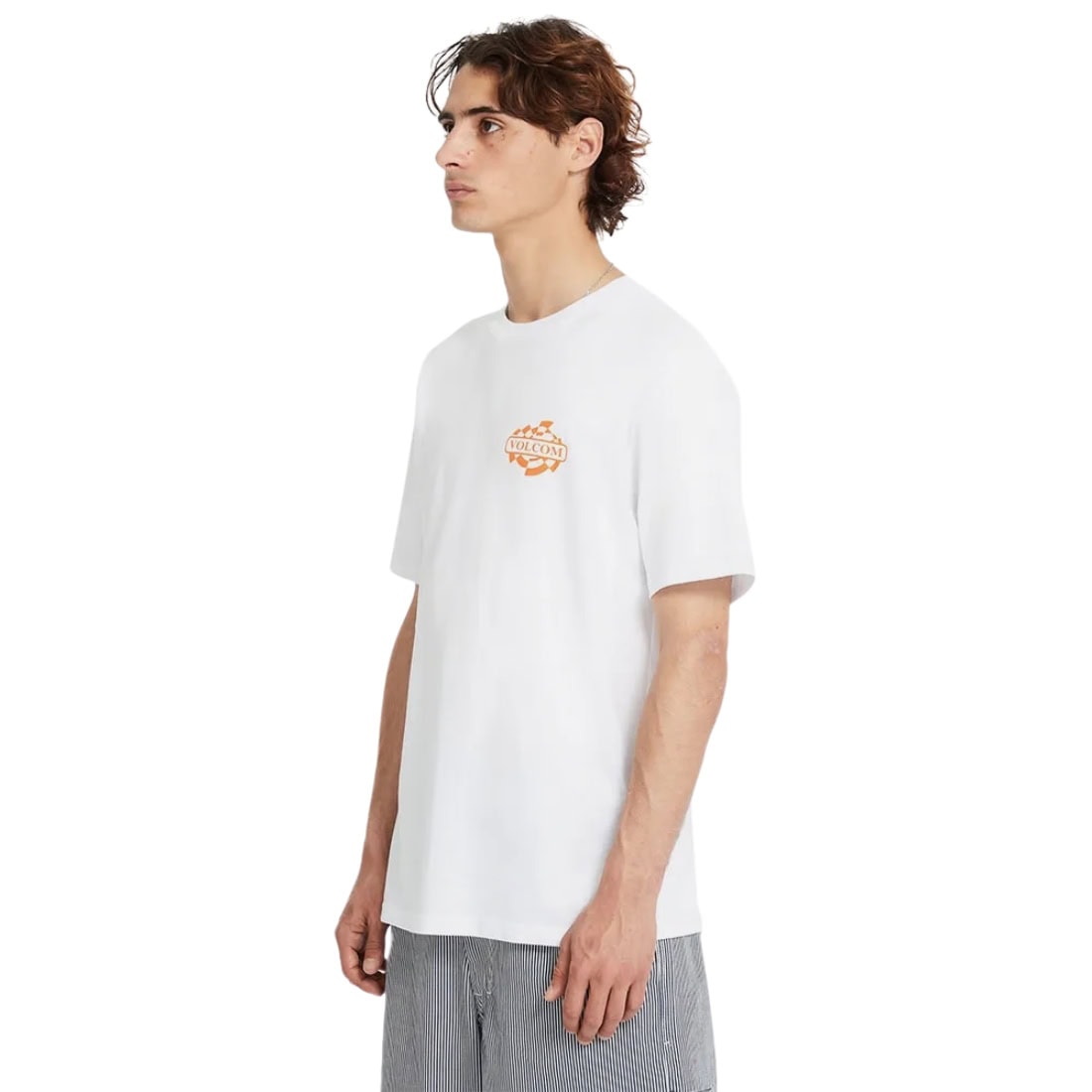 Volcom Startlog T-Shirt - White - Mens Graphic T-Shirt by Volcom