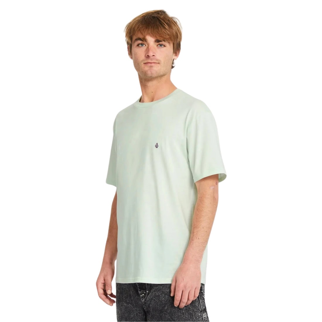 Volcom Stone Blanks T-Shirt - Cloud Blue - Mens Graphic T-Shirt by Volcom