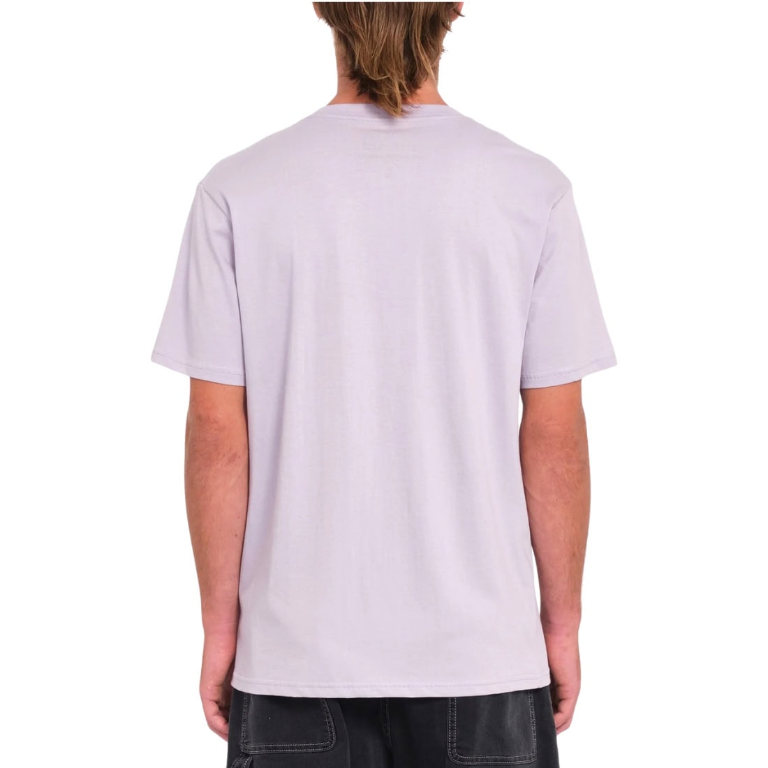 Volcom Stone Blanks T-Shirt - Light Purple - Mens Plain T-Shirt by Volcom