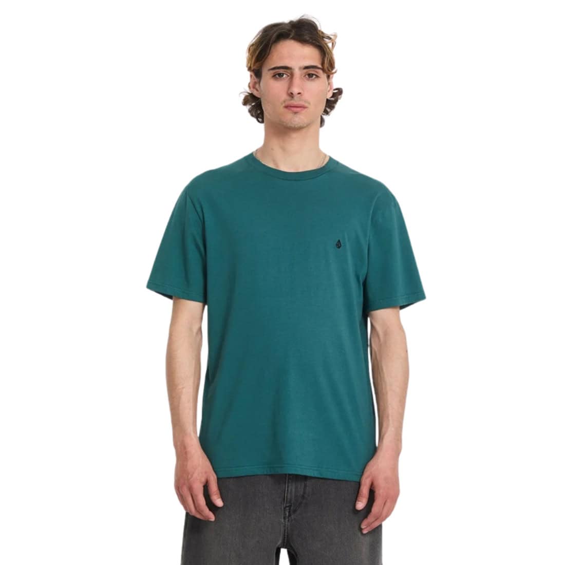Volcom Stone Blanks T-Shirt - Rifle Green - Mens Graphic T-Shirt by Volcom
