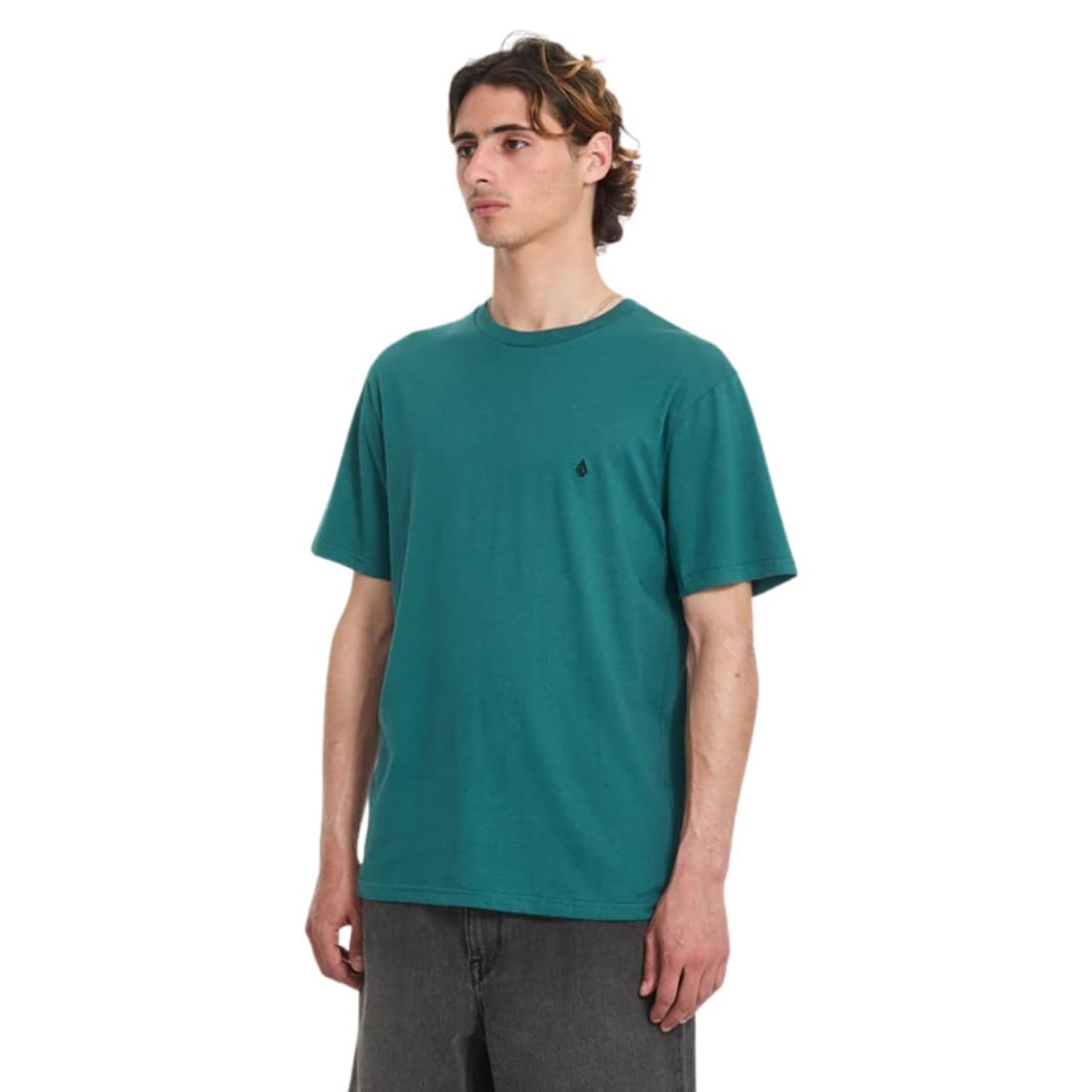Volcom Stone Blanks T-Shirt - Rifle Green - Mens Graphic T-Shirt by Volcom