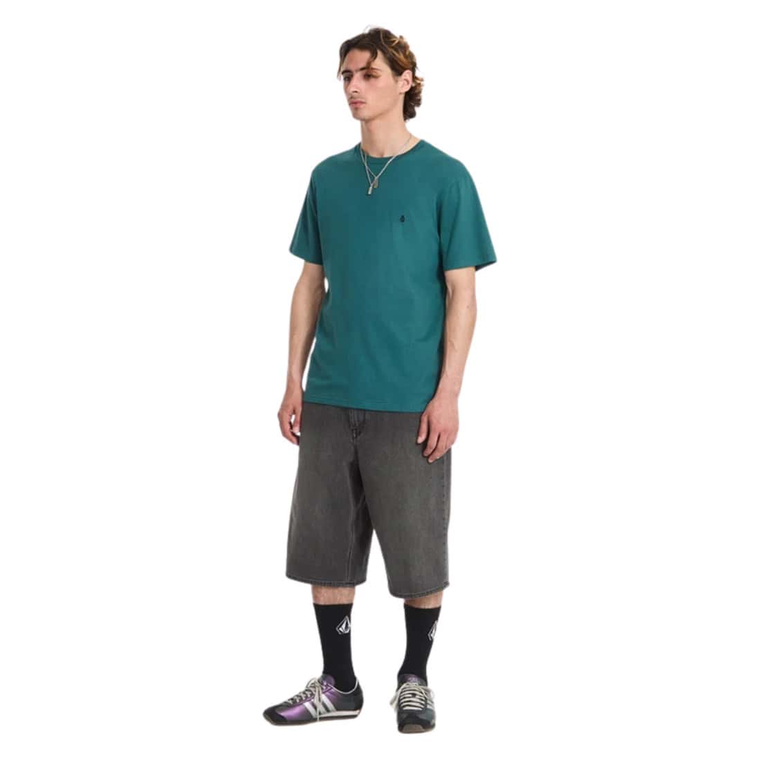 Volcom Stone Blanks T-Shirt - Rifle Green - Mens Graphic T-Shirt by Volcom