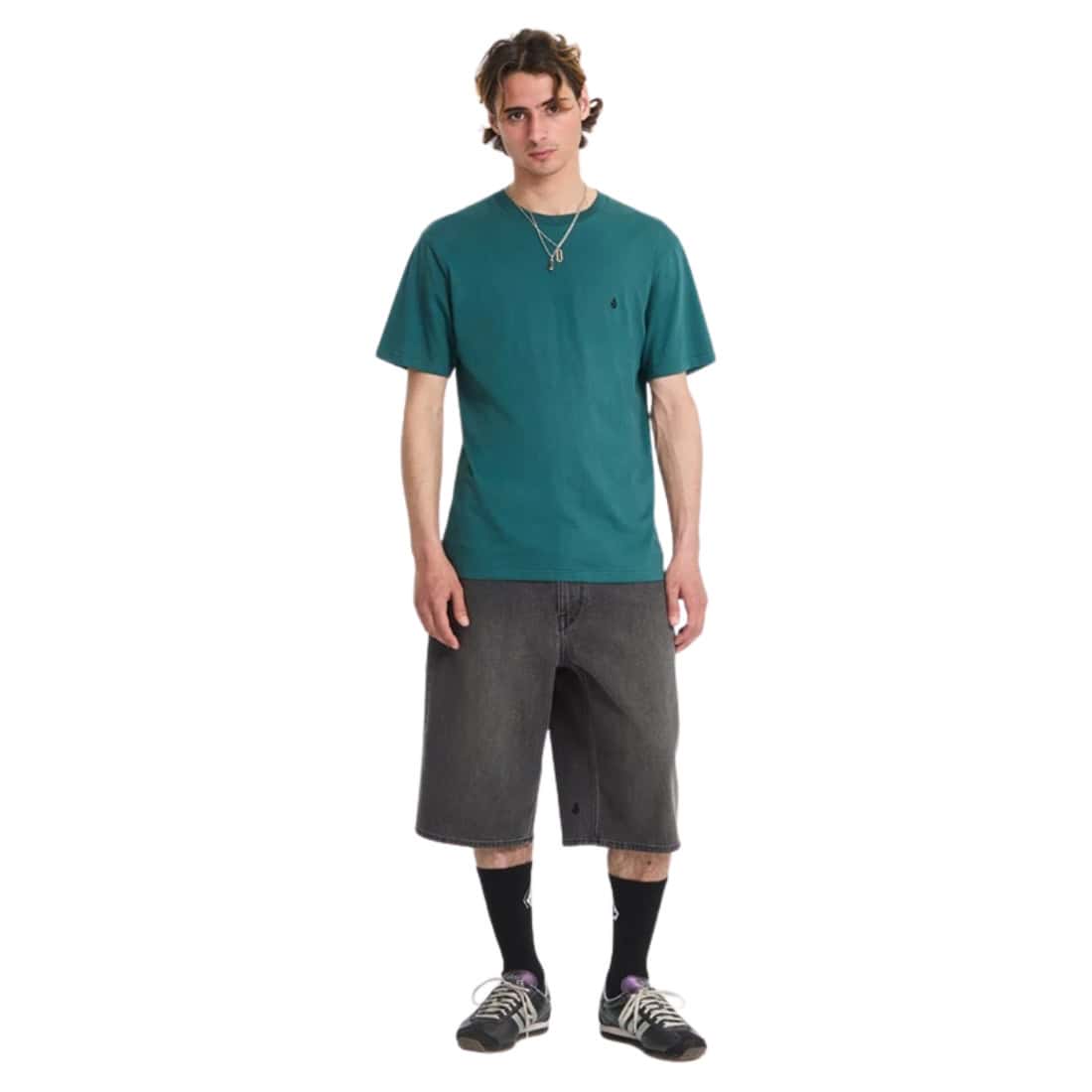 Volcom Stone Blanks T-Shirt - Rifle Green - Mens Graphic T-Shirt by Volcom