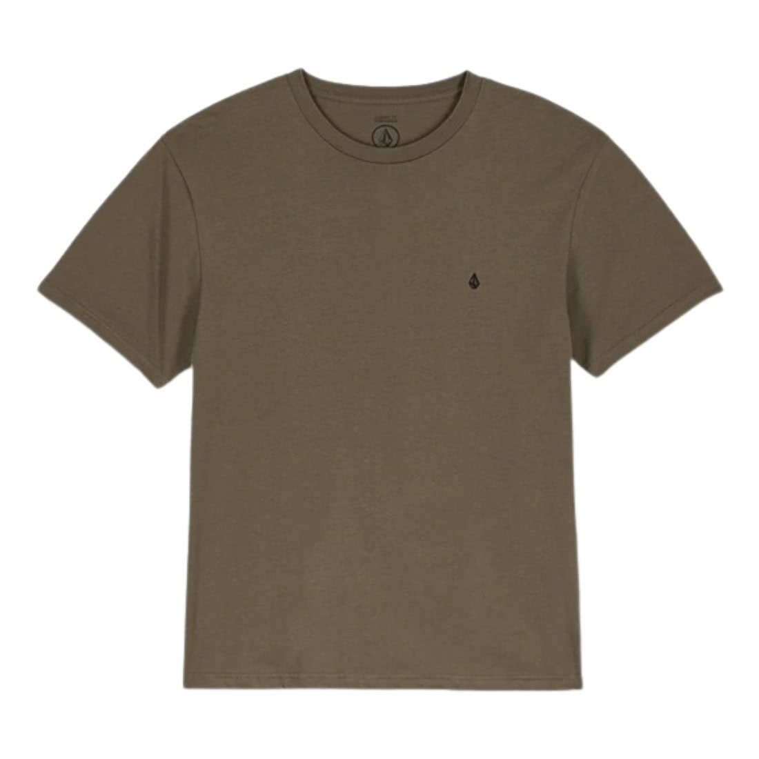 Volcom Stone Blanks T-Shirt - Sage Leaf - Mens Plain T-Shirt by Volcom