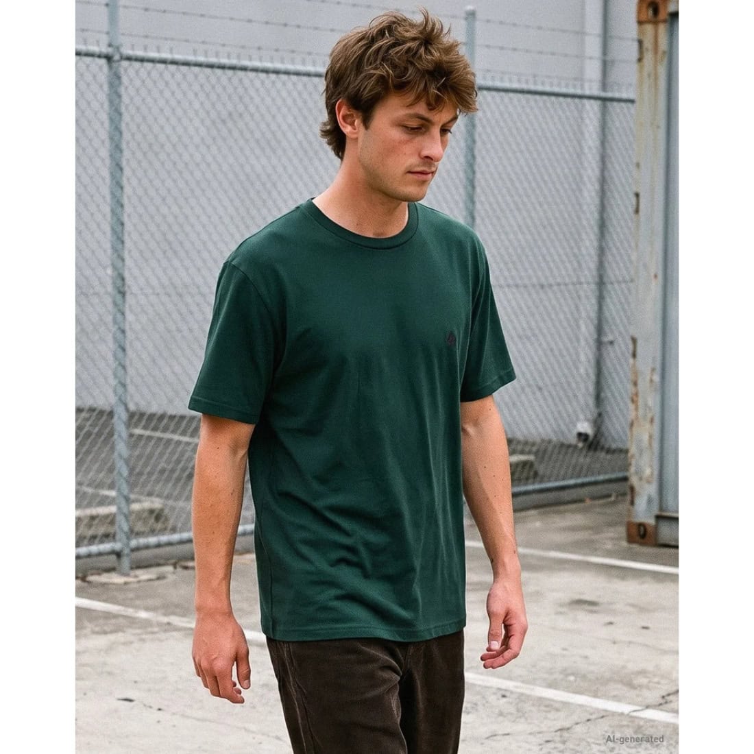 Volcom Stone Blanks T-Shirt - Scarab - Mens Graphic T-Shirt by Volcom