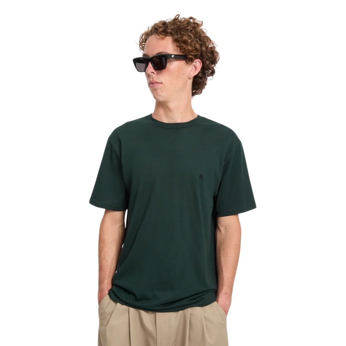 Volcom Stone Blanks T-Shirt - Scarab - Mens Graphic T-Shirt by Volcom