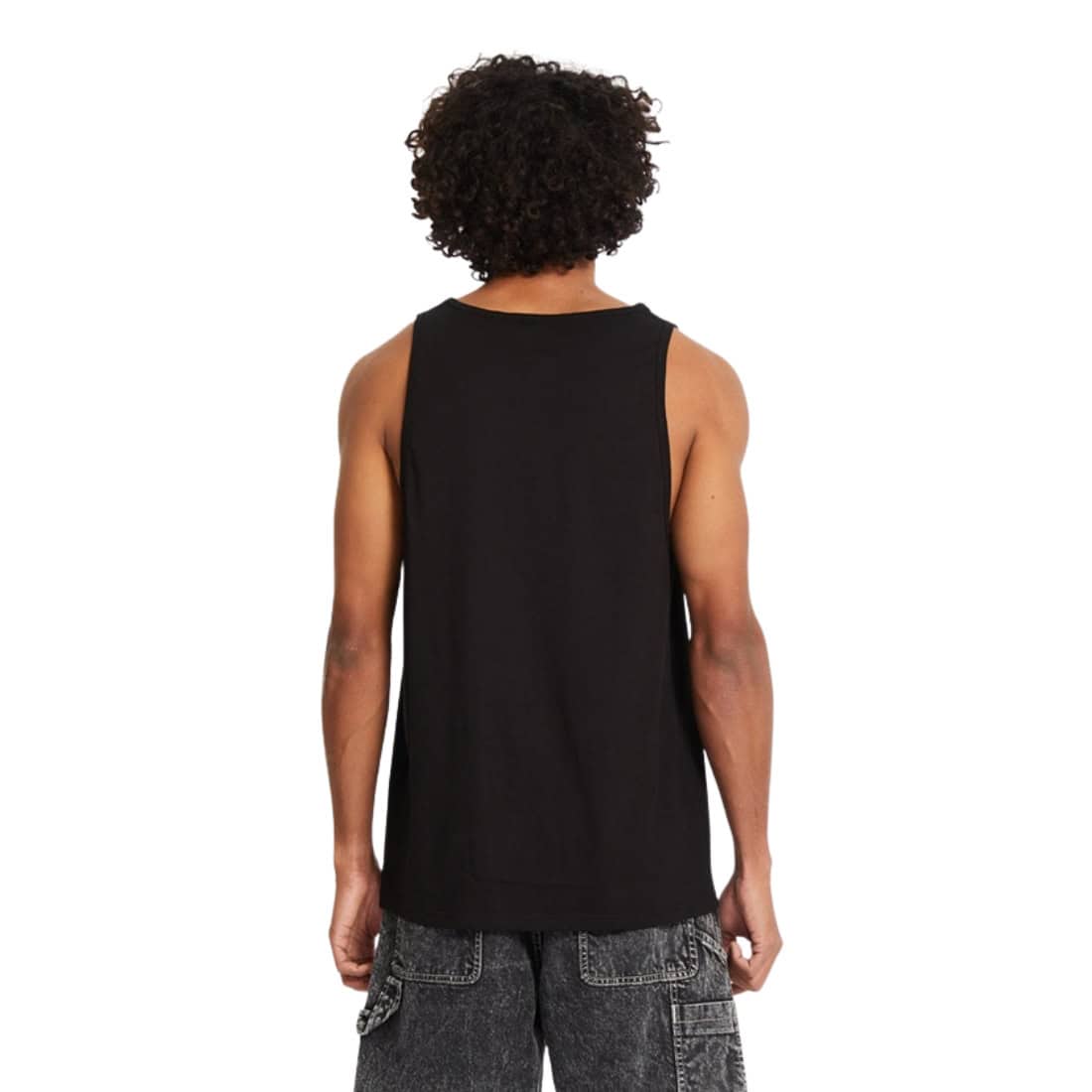 Volcom Stone Blanks Tank Top Vest - Black SP26 - Mens Skate Brand Vest/Tank Top by Volcom