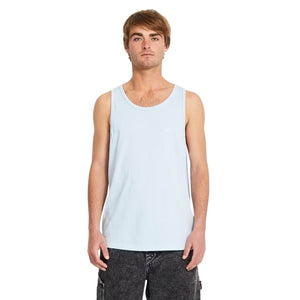 Volcom Stone Blanks Tank Top Vest - Carolina Blue - Mens Surf Brand Vest/Tank Top by Volcom